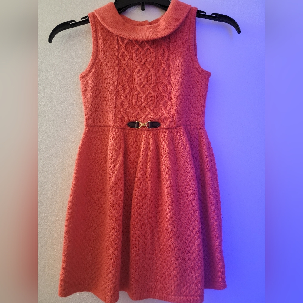 Janie & Jack sleeveless sweater dress